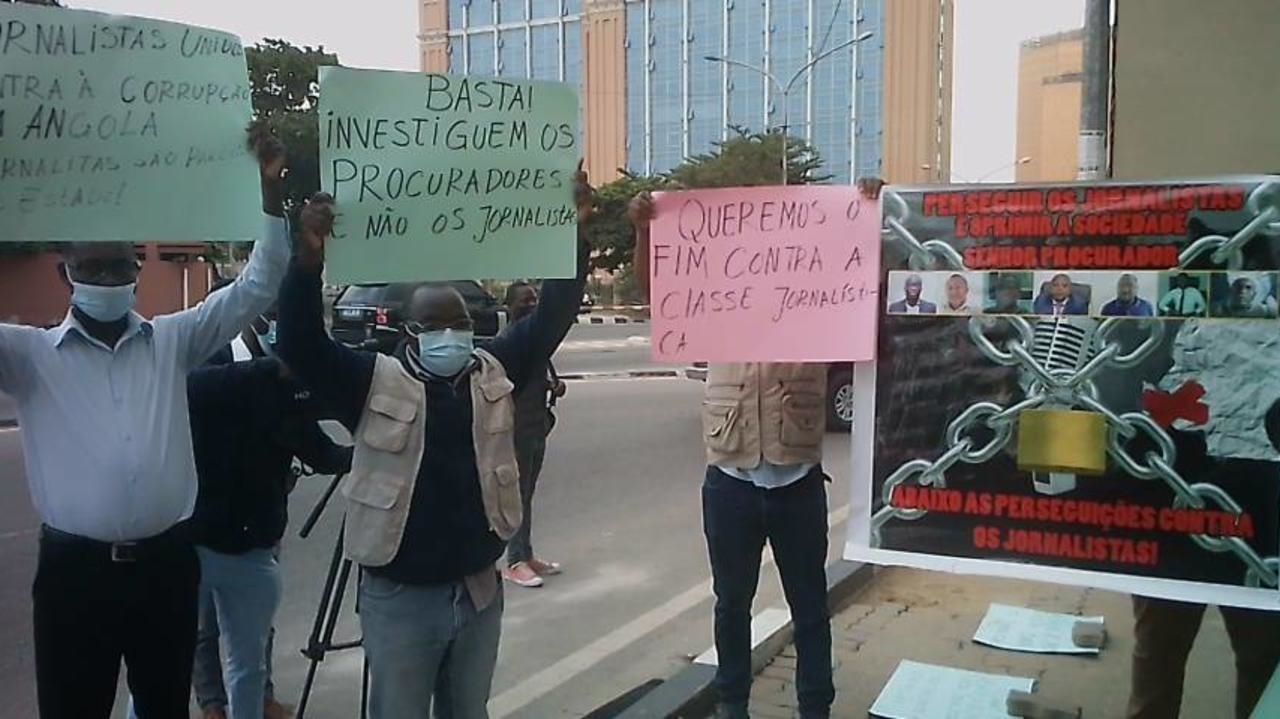 Jornalistas em Luanda com Movimentações Limitadas
