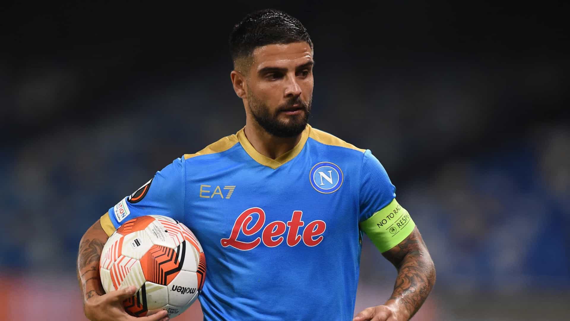 Mais um na Serie A: Insigne testa positivo à Covid-19