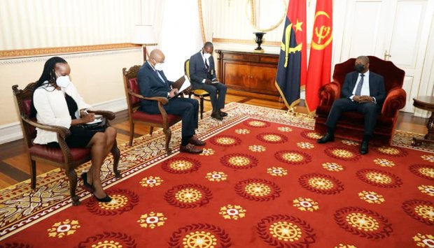 Presidente da República recebe director executivo da NEPAD