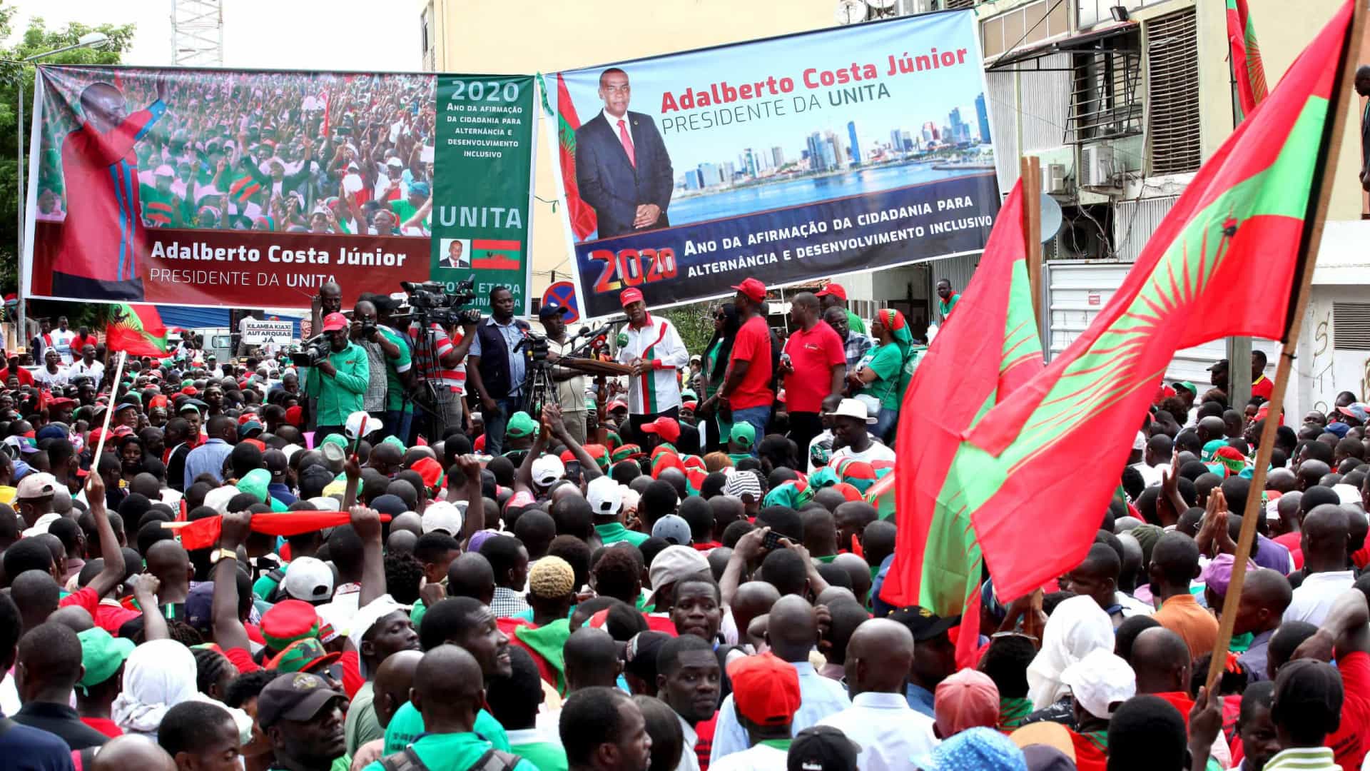 MPLA e UNITA puxam pelo eleitorado em Benguela e Luanda