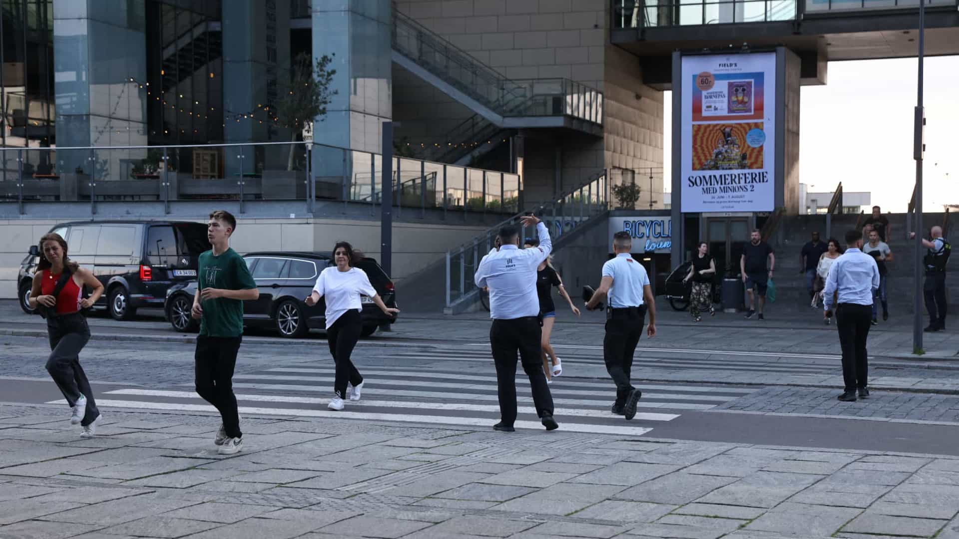 Vários mortos após tiroteio em centro comercial na Dinamarca
