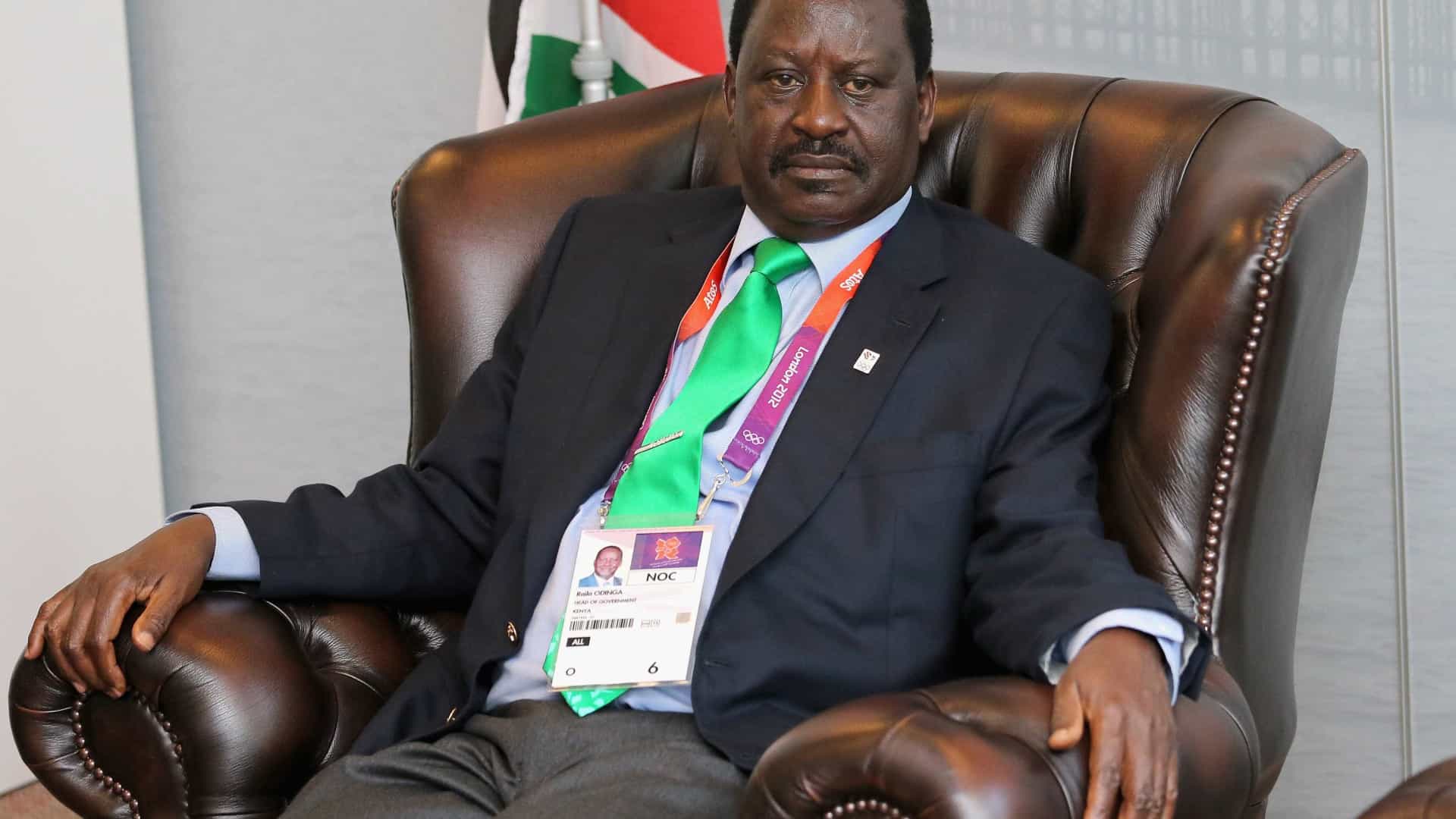 Raila Odinga contesta resultado das presidenciais no Quénia