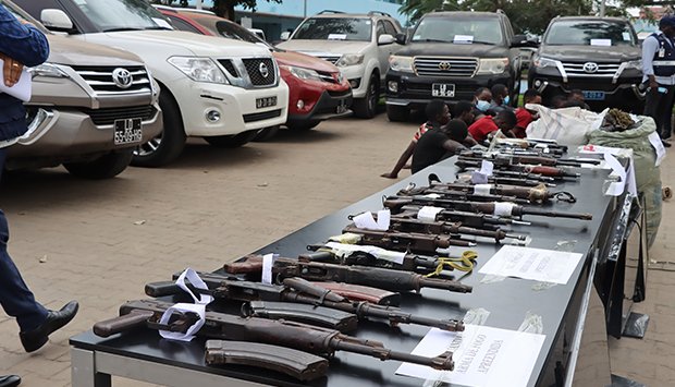 SIC detém 52 meliantes por roubo de vários bens