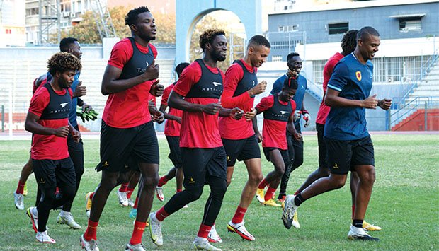 Palancas Negras motivados para defrontar os Black Stars