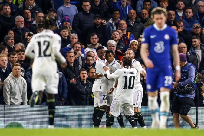Real Madrid vence Chelsea de novo e avança às semifinais da Liga dos Campeões