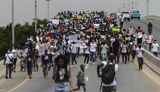 Angola registou 333 manifestações em 2022
