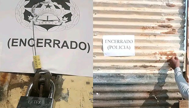 Polícia Nacional encerra casas de pesagem de metais