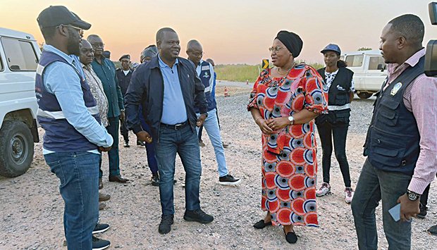 Ministro do Território visita obras de infra-estruturas Autárquicas