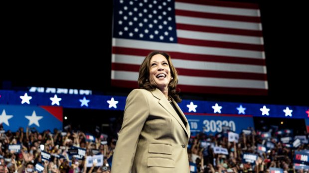Campanha de Kamala Harris angaria 540 milhões de dólares