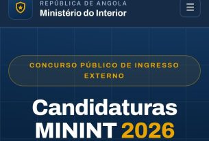 Portal de candidaturas do concurso público do Ministério Interior já disponível