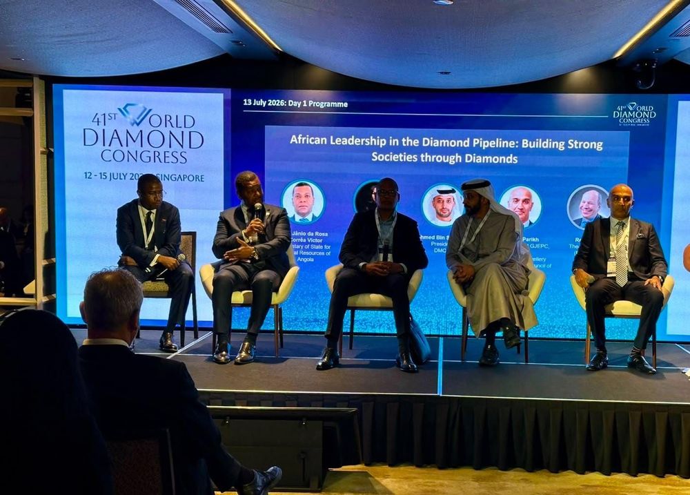 Angola ambiciona segundo lugar na produção de diamantes até 2030