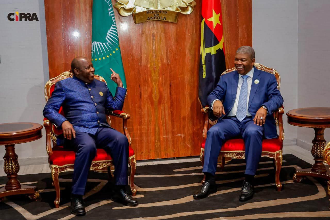 João Lourenço recebe líderes africanos à margem da Cimeira da União Africana