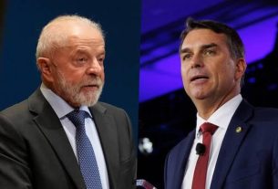 Flávio Bolsonaro e Lula da Silva disputam 2.º turno das presidenciais no Brasil